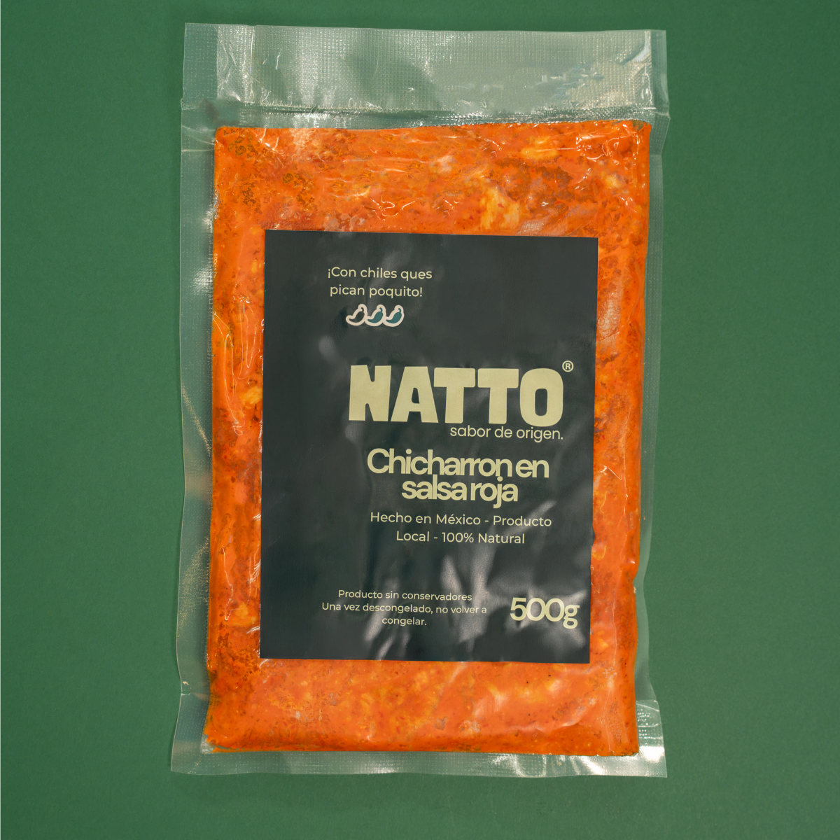 Chicharron en Salsa Roja